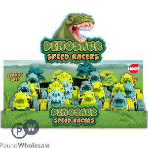 Hoot Dino Speed Racer CDU Assorted Colours