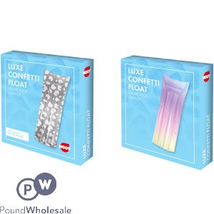 Hoot Inflatable Luxe Confetti Float 180cm X 67cm