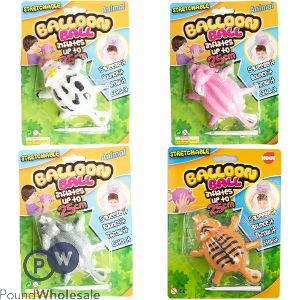 Hoot Stretchy Animal Balloon Ball Toy Assorted