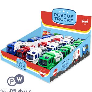 Hoot Emergency Vehicles Trucks Cdu Assorted