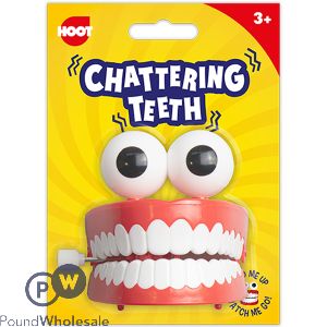 Hoot Wind-Up Chattering Teeth