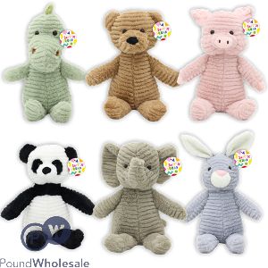 Soft Squad Plush Animal Baby Toy 25cm Assorted