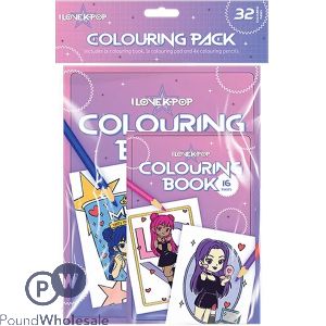 K-pop Kids Colouring Pack Set
