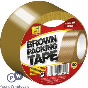 151 Brown Packing Tape 48mm X 60m