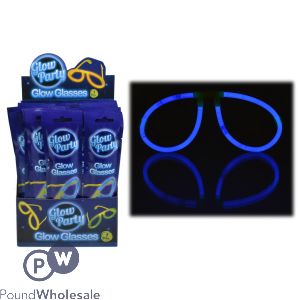 Glow Party Foil Bag Glow Glasses CDU