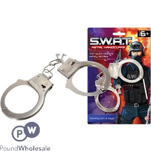 Swat Quick Release Police Metal Handcuffs