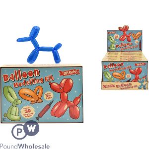 SupeRetro Balloon Modelling Kit 30pc CDU