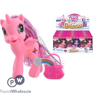 Fairy Tale Unicorns & Accessories Play Set Cdu Assorted