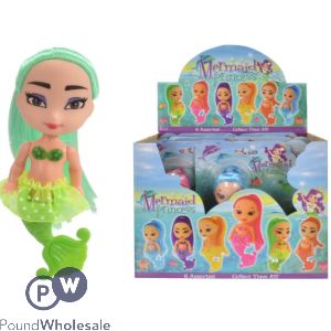 Mermaid Princess Dolls 6 Assorted CDU