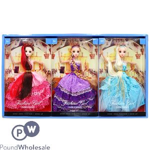 11" Fashion Girl Dolls Cdu