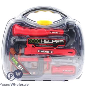 Little Helper Tools & Diy Set In Toolbox