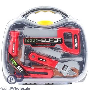 Good Helper Diy & Tools Play Set In Toolbox