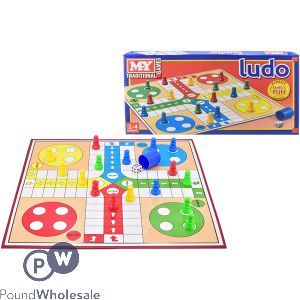 MY Traditional Ludo Game Set