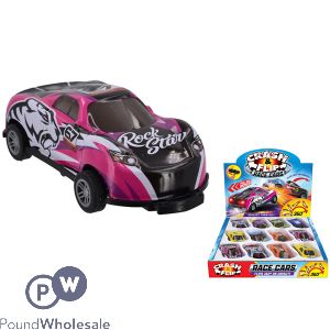 Crash &amp; Flip Race Cars CDU Assorted