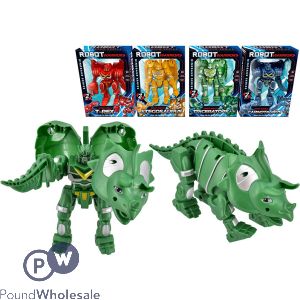 Dinosaur Robot Transformation Warriors CDU Assorted