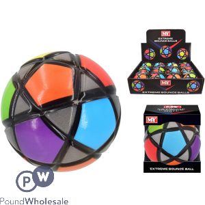MY Multicoloured Extreme Bounce Ball CDU