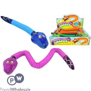 Stretch & Pop Snakes CDU Assorted Colours