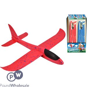 Soaring Gliders Foam Aeroplane CDU Assorted Colours