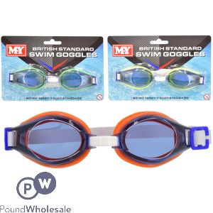 MY British Standard Swim Goggles Assorted Colours