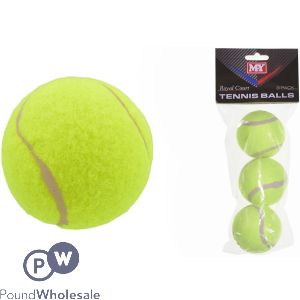 MY Royal Court Tennis Balls 3 Pack
