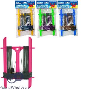 Nalu 7" Crab Line With Bait 13m Assorted Colours