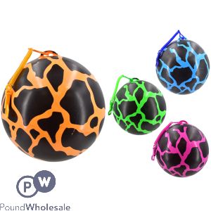 Neon Lava Keychain Ball 90g Assorted Colours