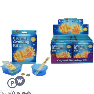 World Of Science Crystal Growing Kit CDU