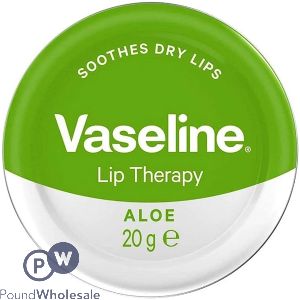 Vaseline Aloe Vera Petroleum Jelly Lip Therapy 20g