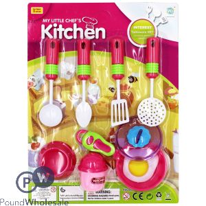 My Little Chef's Kitchen Cooking Egg Play Set