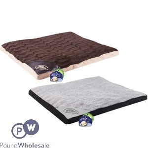 Sweet Dreams Soft Textured Pet Cushion 80cm X 58cm Assorted Colours