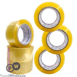 Homebay Shark Tuff Jumbo Clear Packing Tape 48mm X 120m