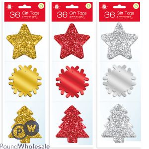 Giftmaker Christmas Gift Tags Assorted Colours