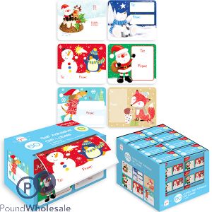 Giftmaker Jumbo Self-adhesive Novelty Gift Labels 60 Pack Cdu