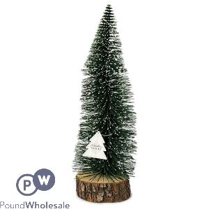 Nordic Led Warm White Snow Christmas Tree 28cm