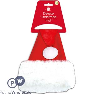 Giftmaker Christmas Deluxe Santa Hat