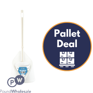 Encore White Toilet Brush Set Pallet Deal