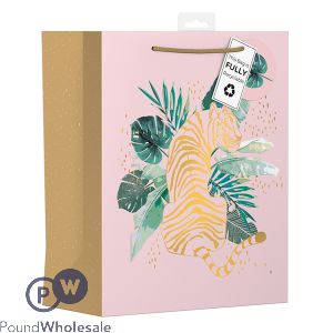 Jungle Tiger Gift Bag Large