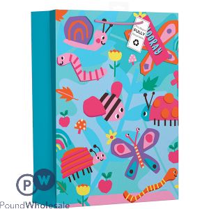 Giftmaker Decoupage Insects Gift Bag XL