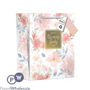 Giftmaker Floral Wash Gift Bag Medium