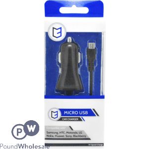 Vibe Micro Usb Car Charger 1amp