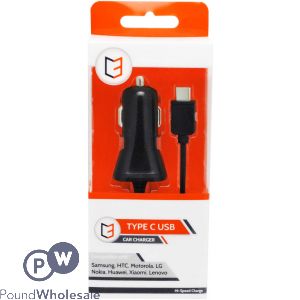 Vibe Type C 1amp Usb Car Charger