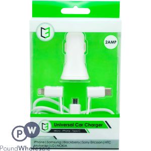 Vibe 2amp Universal Car Charger