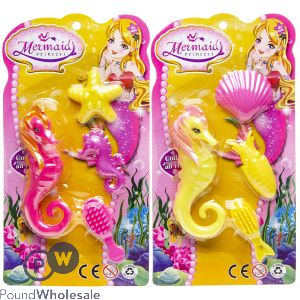 Mermaid Princess Beauty Set 4pc Assorted
