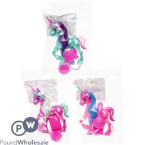 Unicorn Beauty Play Set 3pc Assorted Colours