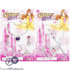 Glitzy Girl Jewellery Set Assorted