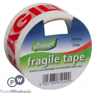 Ultratape Fragile Tape 50mm X 33m