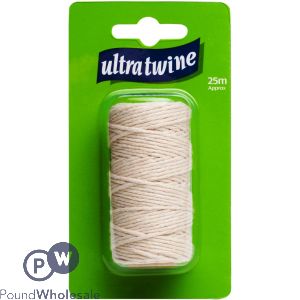 ULTRATWINE COTTON TWINE SPOOL 25M