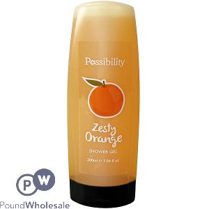 Possibility Zesty Orange Shower Gel 200ml
