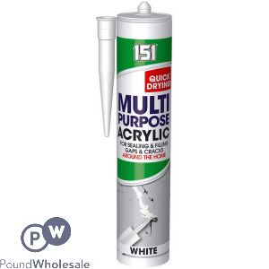 151 Multipurpose Acrylic Sealant White Cartridge 280ml