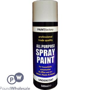 All Purpose Spray Paint White Undercoat 500ml